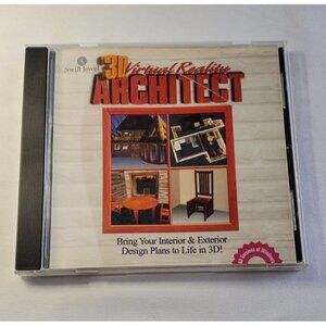 3D Virtual Reality ARCHITECT Design PC CD-ROM